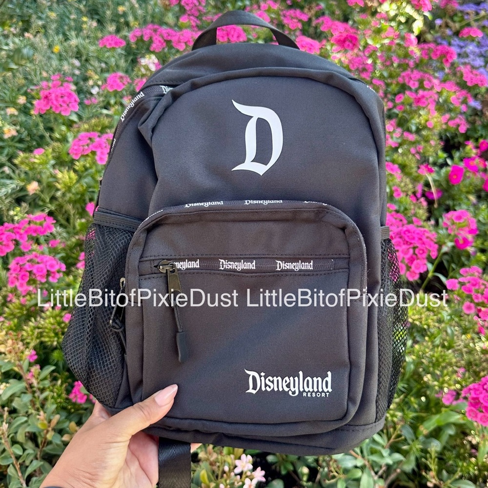 Disneyland Resort Black Mini Backpack